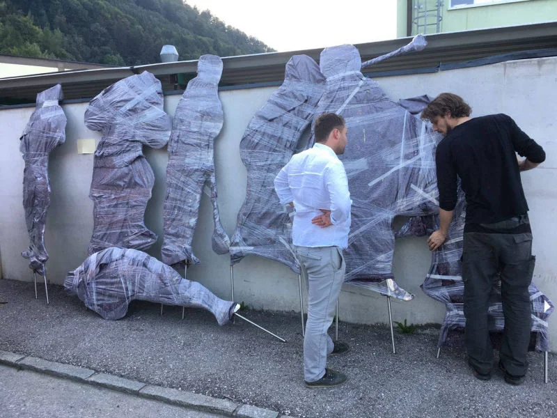 Geister-Formen · Entstehung – Projektfoto 4