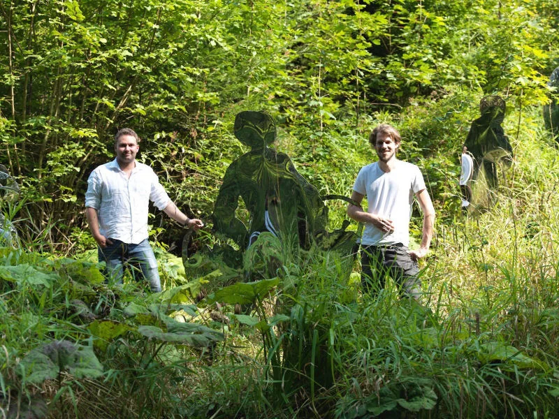 Geister-Formen · Entstehung – Projektfoto 5